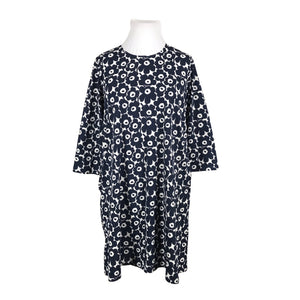 Naisten Marimekko - Trikoomekko, koko 42 - Sininen (1)