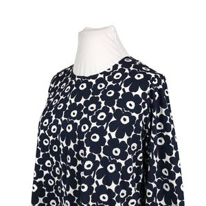 Naisten Marimekko - Trikoomekko, koko 42 - Sininen (2)