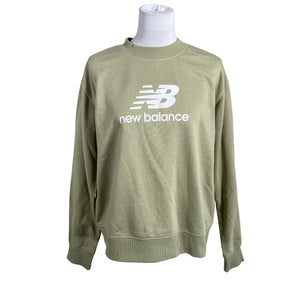 Naisten New Balance - Collegepaita, koko 40 - Vihreä (1)