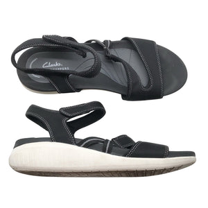 Naisten Clarks - Sandaalit, koko 41 - Musta (1)