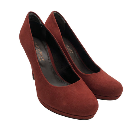 Naisten Marco Tozzi - Korkokengät, koko 40 - Punainen (2)