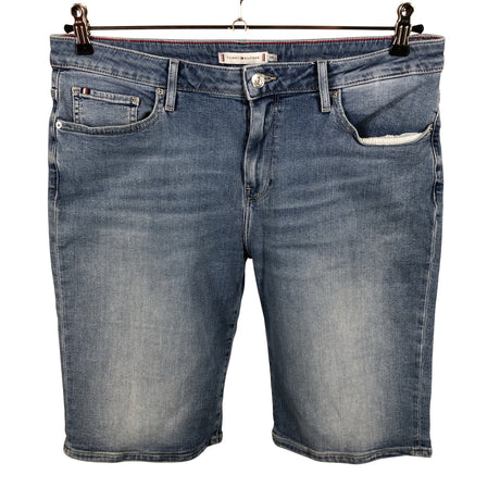 Naisten Tommy Hilfiger - Farkkushortsit, koko W33 - Sininen ()
