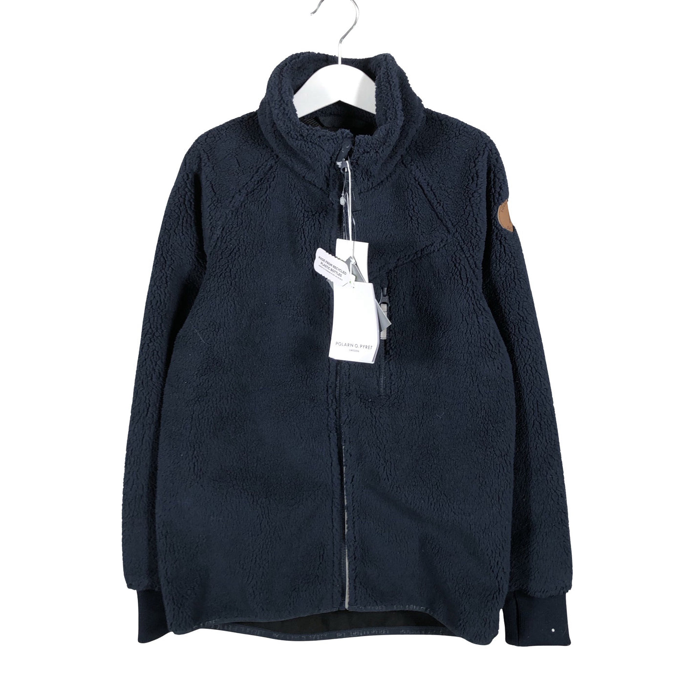 Unisex Polarn O. Pyret - Windfleecetakki, koko 134 - 140 - Sininen (2)
