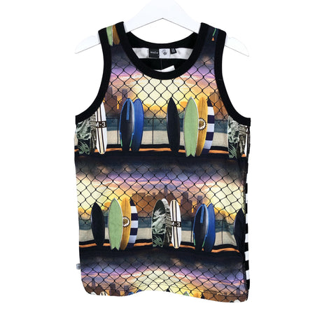 Poikien Molo Kids - Hihaton paita, koko 146 - 152 - Musta (2)