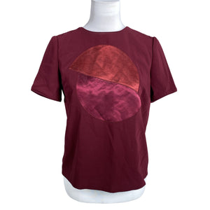 Naisten Marc By Marc Jacobs - Lyhythihainen pusero, koko 36 - Viininpunainen (1)