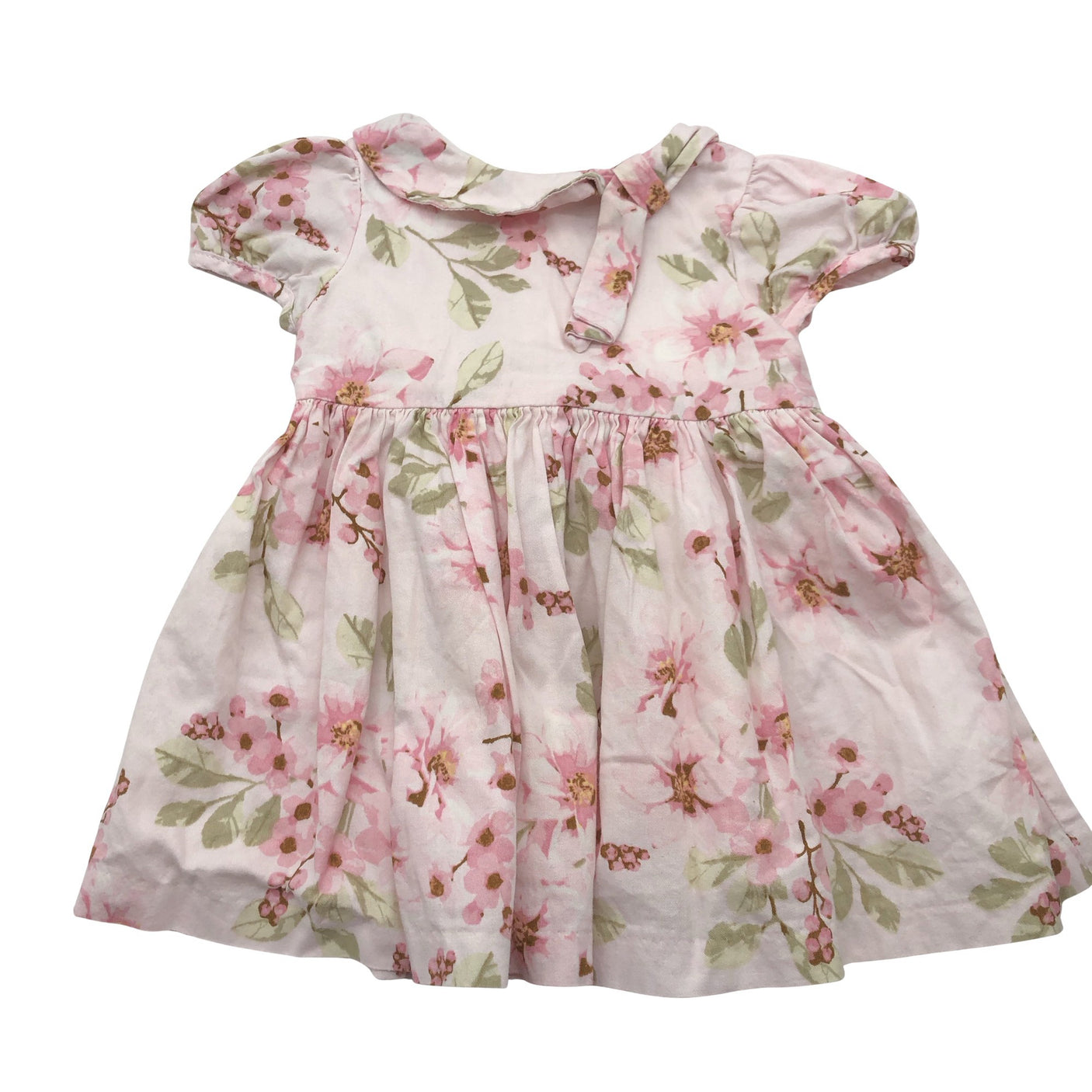Tyttöjen Laura Ashley - Juhlamekko, koko 74 - 80 - Vaaleanpunainen (1)