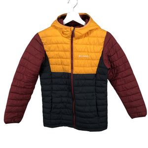 Unisex Columbia - Kevyttoppatakki, koko 158 - 164 - Keltainen (2)