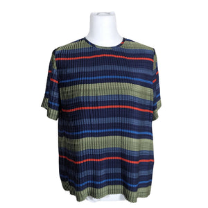 Naisten Tommy Hilfiger - Lyhythihainen pusero, koko 40 - Sininen (2)
