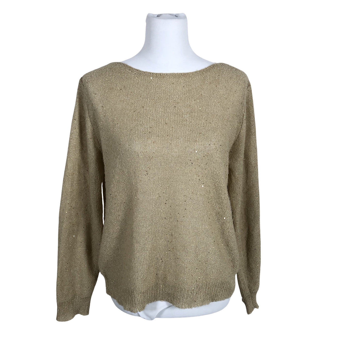 Naisten Kilky Paris - Neulepaita, koko 40 - Beige (2)