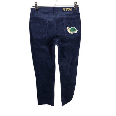 Unisex Mini Rodini - Samettihousut, koko 140 - 146 - Sininen (2)