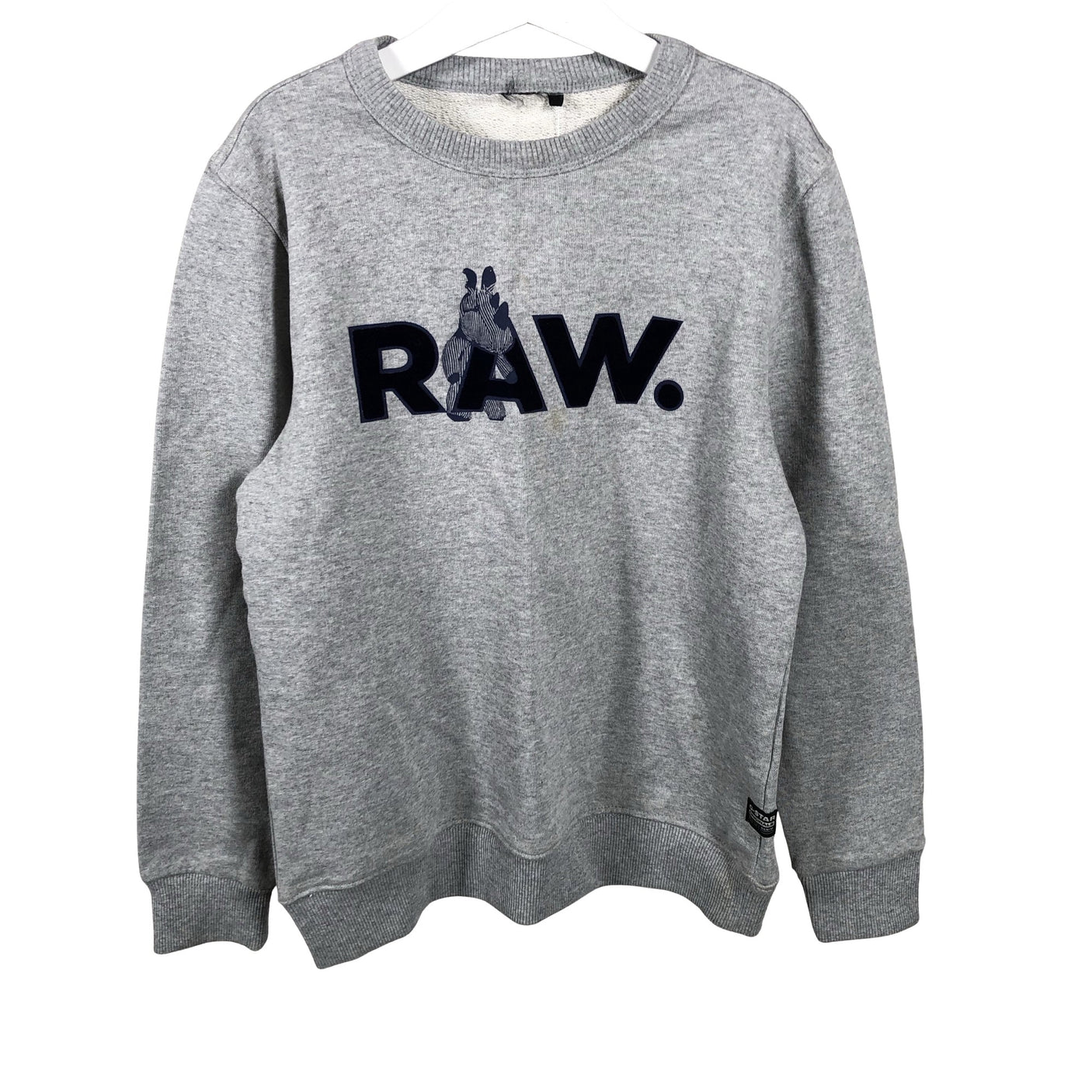 Unisex G-star - Collegepaita, koko 146 - 152 - Harmaa (2)