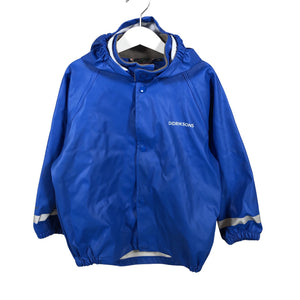 Unisex Didriksons - Sadetakki, koko 104 - 110 - Sininen (1)