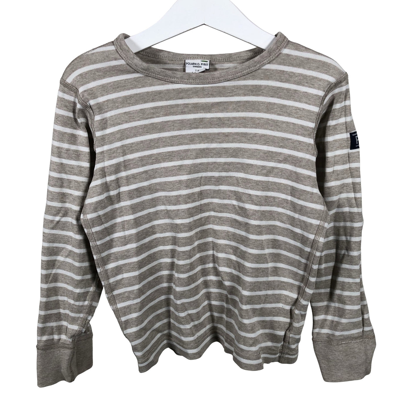 Unisex Polarn O. Pyret - Trikoopaita, koko 110 - 116 - Harmaa (1)
