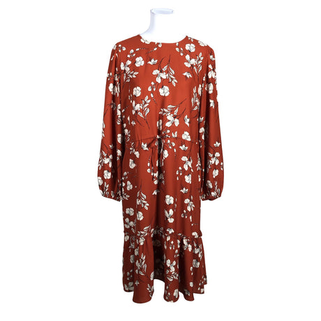 Naisten Your Face - Sifonkimekko, koko 40 - Ruskea ()