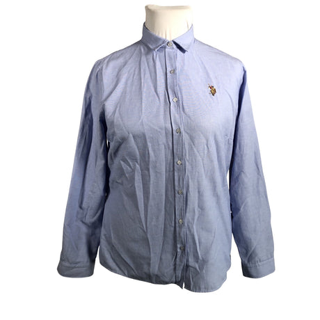 Naisten U.S. Polo Assn. - Kauluspaita, koko 42 - Sininen ()