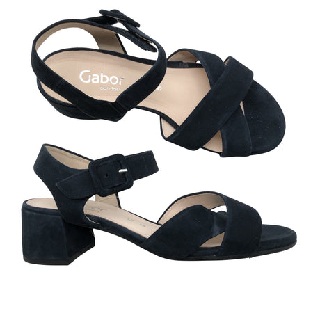 Naisten Gabor - Korolliset sandaalit, koko 38 - Sininen ()