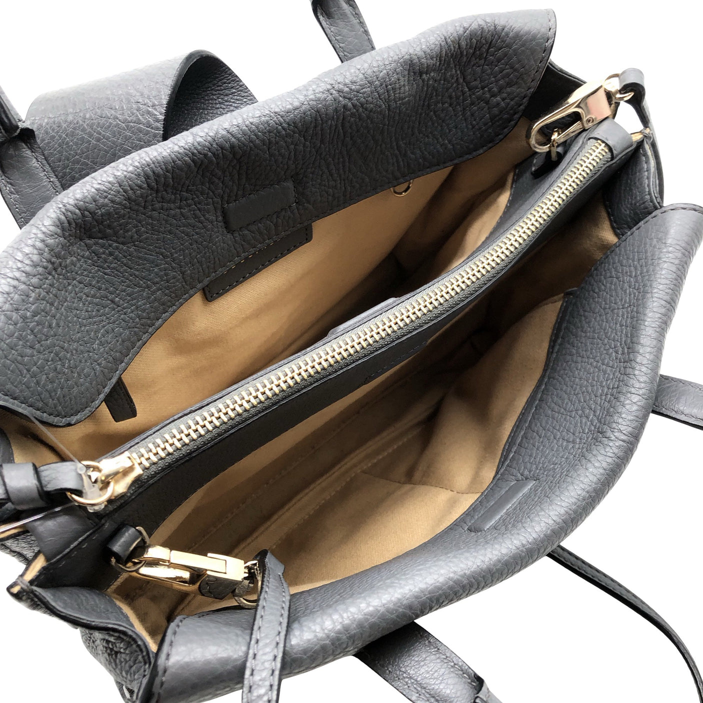 Naisten Coccinelle - Käsilaukku, koko Midi - Harmaa (3)