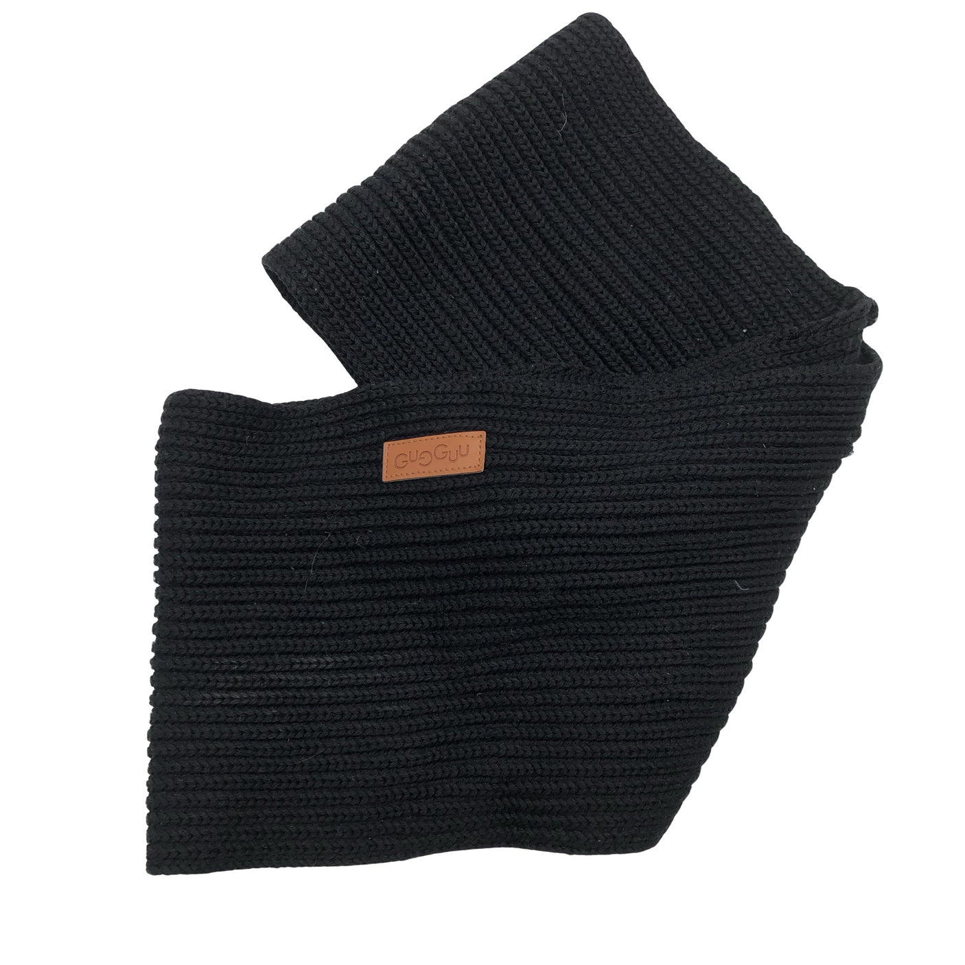 Unisex Gugguu - Tuubihuivi, koko Midi - Musta (1)