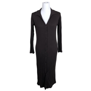 Naisten me&i - Trikoomekko, koko 36 - Ruskea (1)