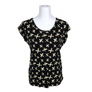 Naisten me&i - T-paita, koko 36 - Musta (2)