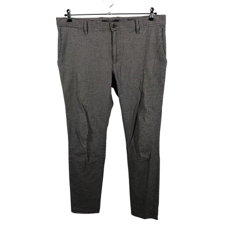 Miesten Alberto - Kangashousut, koko W36 - Ruskea (2)