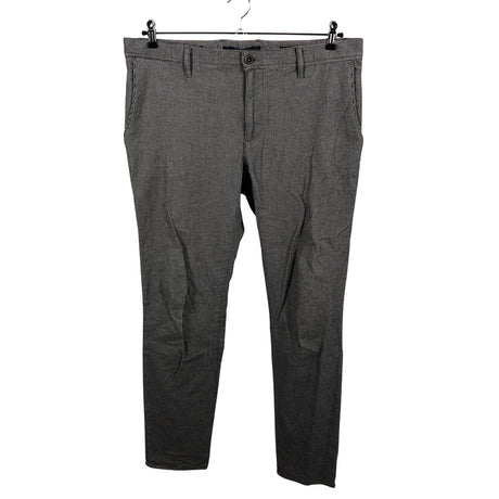 Miesten Alberto - Kangashousut, koko W36 - Ruskea ()