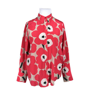 Naisten Marimekko - Pusero, koko 44 - Punainen (1)