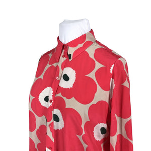 Naisten Marimekko - Pusero, koko 44 - Punainen (2)