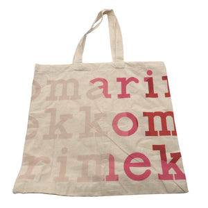 Naisten Marimekko - Ostoskassi, koko Maxi - Beige (1)