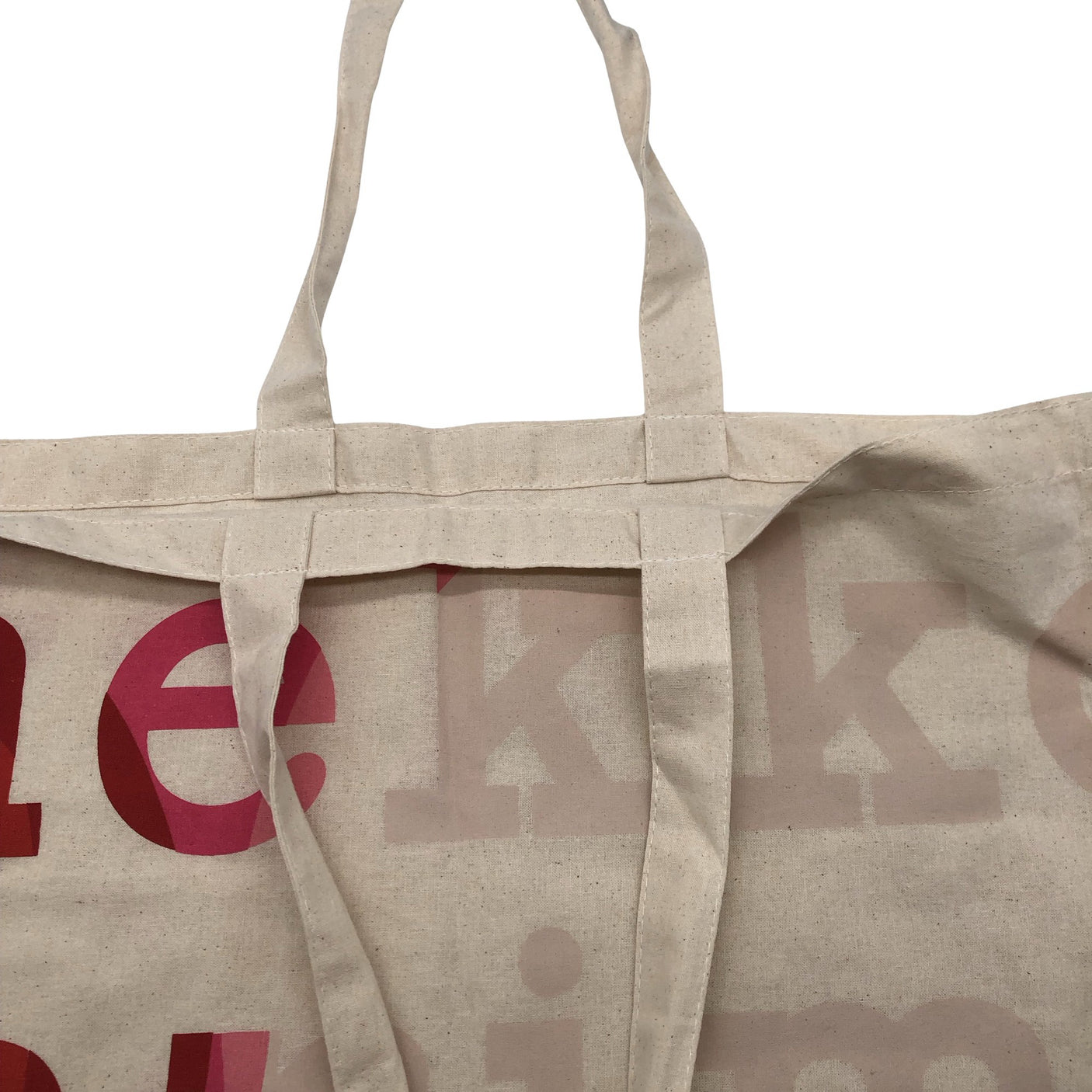 Unisex Marimekko - Ostoskassi, koko Maxi - Beige (4)