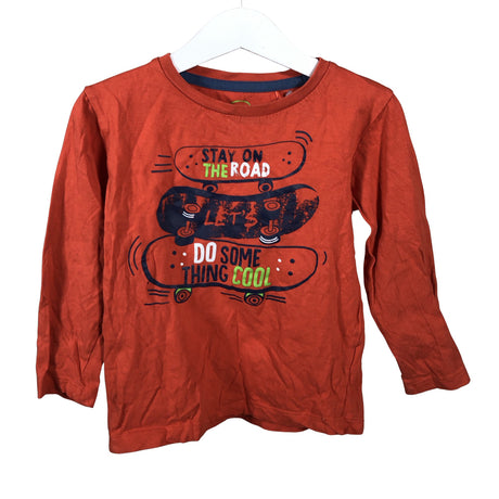 Unisex Cool Club - Trikoopaita, koko 104 - 110 - Oranssi ()