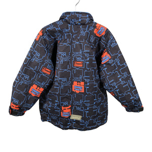 Unisex Reima - Kevyttoppatakki, koko 98 - 104 - Harmaa (4)