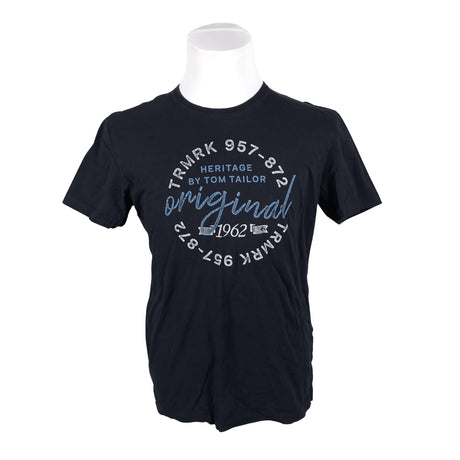 Miesten Tom Tailor - T-paita, koko L - Sininen ()