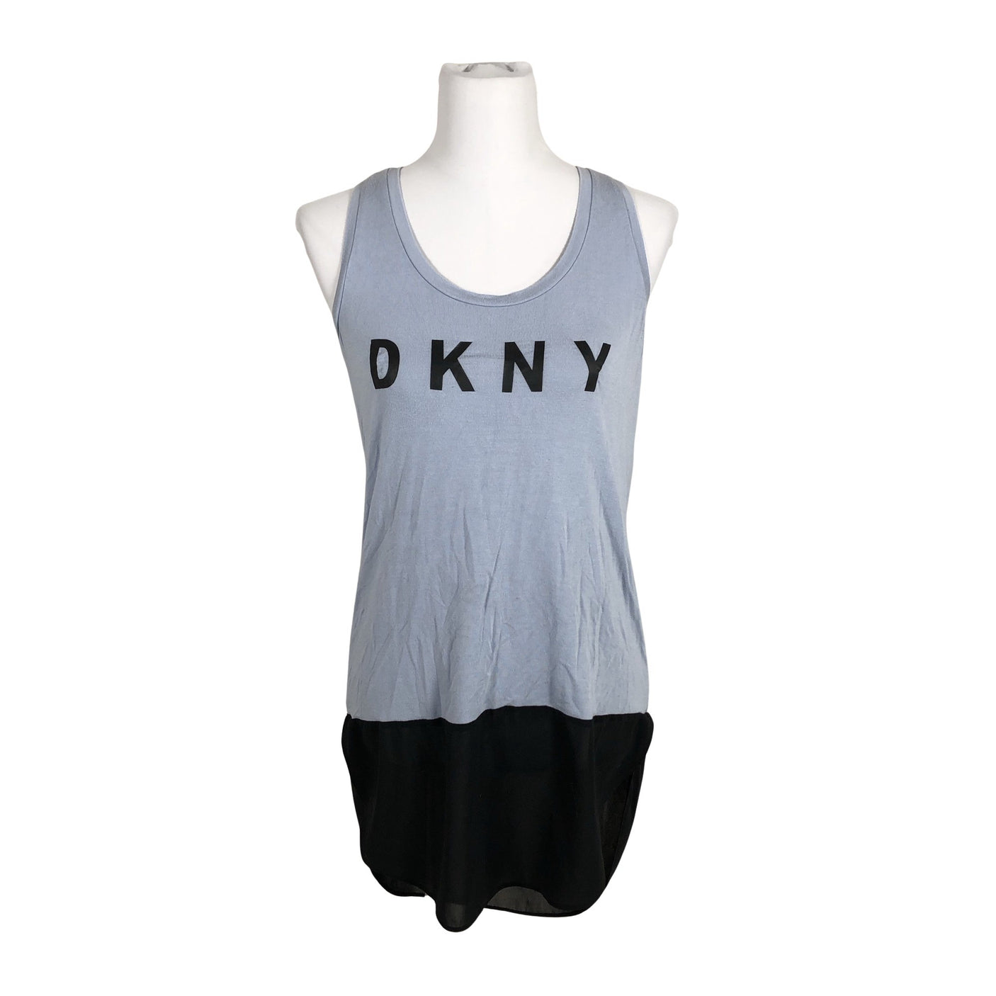 Naisten DKNY - Trikootoppi, koko 38 - Vaaleansininen (2)