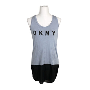 Naisten DKNY - Trikootoppi, koko 38 - Vaaleansininen (2)