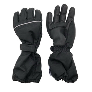 Unisex Polarn O. Pyret - Talvihanskat, koko 5 - 8 vuotta - Musta (1)