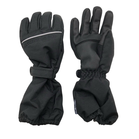 Unisex Polarn O. Pyret - Talvihanskat, koko 5 - 8 vuotta - Musta ()