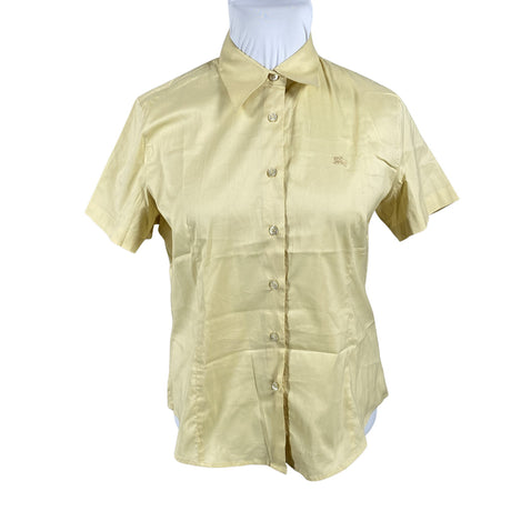 Naisten Burberrys' - Kauluspaita, koko 44 - Keltainen ()