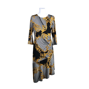 Naisten Alba Moda - Trikoomekko, koko 38 - Musta (1)