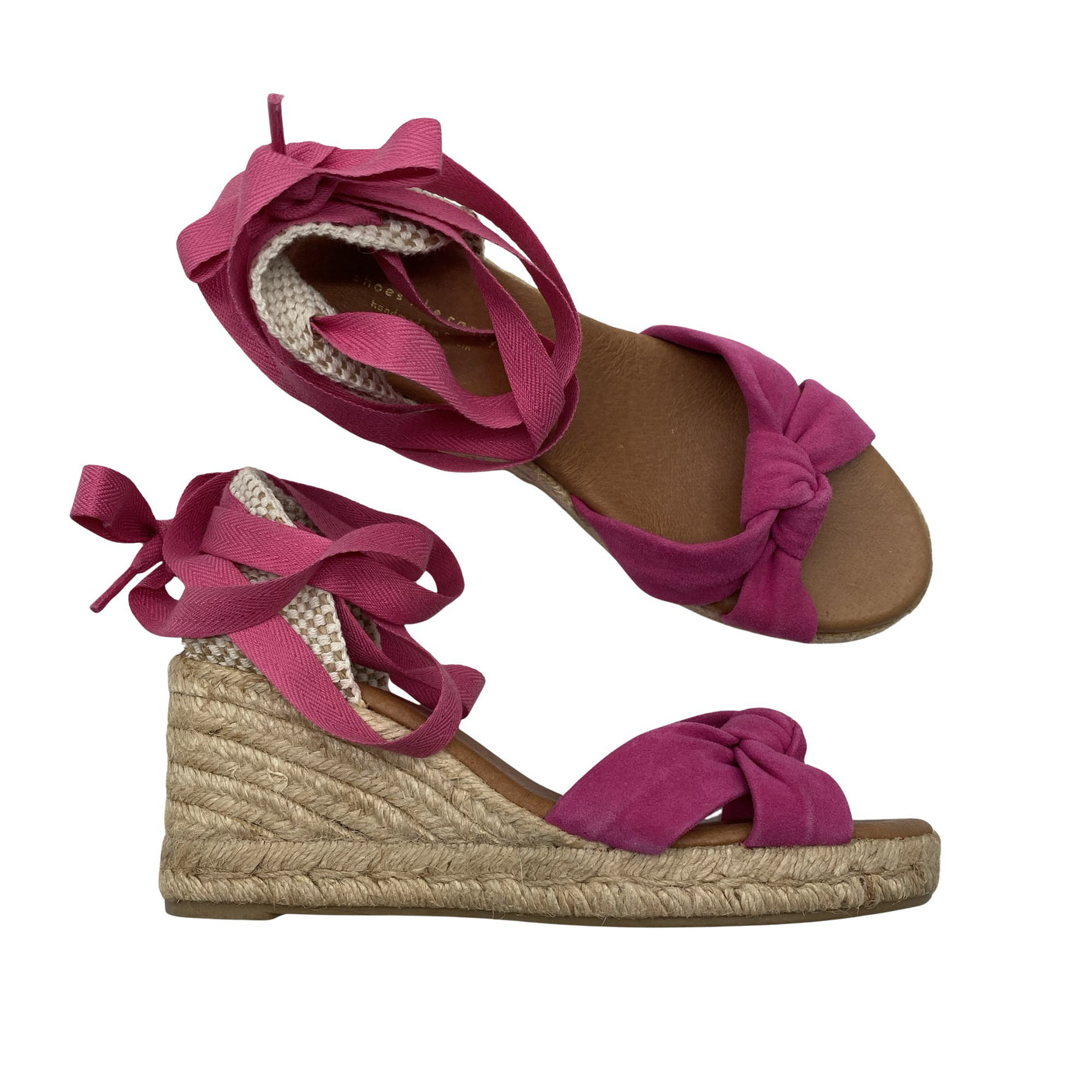 Naisten Shoes like candy - Kiilakorkosandaalit, koko 37 - Pinkki (1)