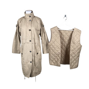 Naisten Marks&Spencer - Trenssitakki, koko 38 - Ruskea (3)