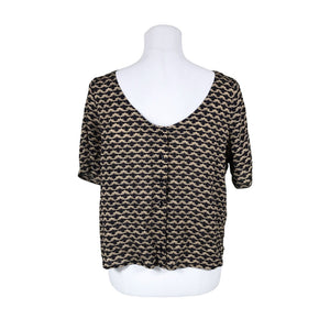 Naisten Rodebjer - Lyhythihainen pusero, koko 34 - Beige (2)