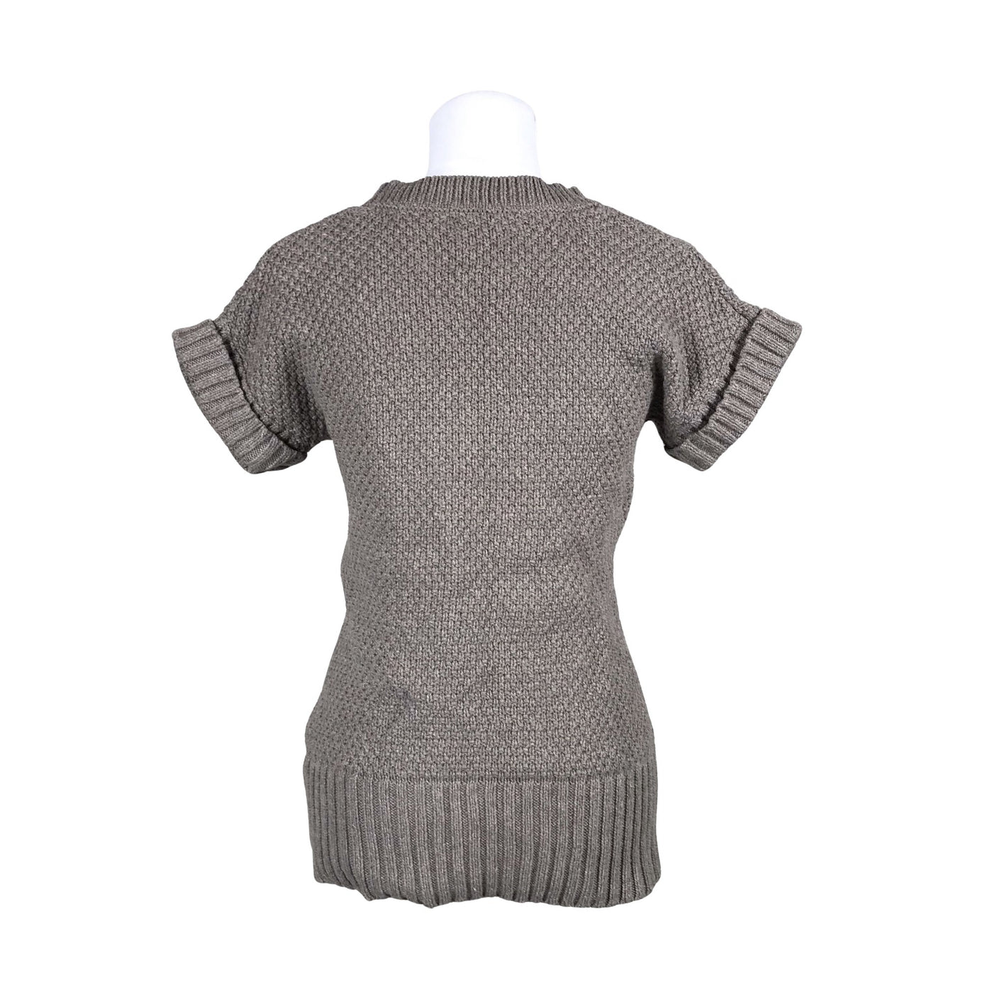 Naisten Massimo Dutti - Neuletakki, koko 38 - Ruskea (2)