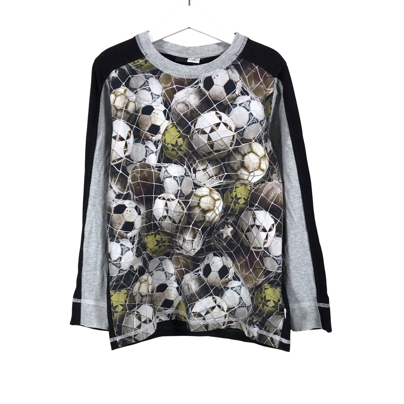 Poikien Molo Kids - Trikoopaita, koko 128 - 134 - Harmaa (1)