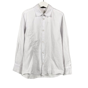 Unisex Mingnelin - Kauluspaita, koko 134 - 140 - Valkoinen (1)