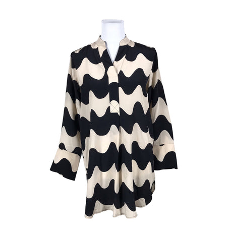 Naisten Marimekko - Sifonkitunika, koko 36 - Beige ()