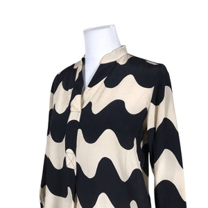 Naisten Marimekko - Sifonkitunika, koko 36 - Beige (2)