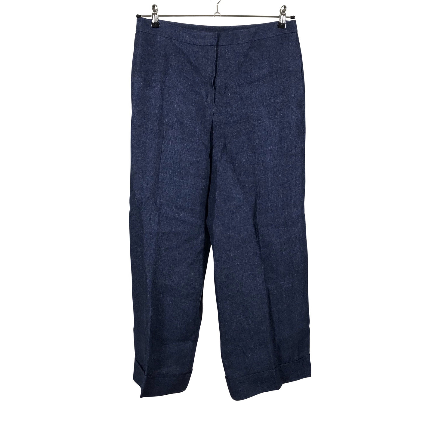 Naisten Massimo Dutti - Kangashousut, koko 40 - Sininen (1)