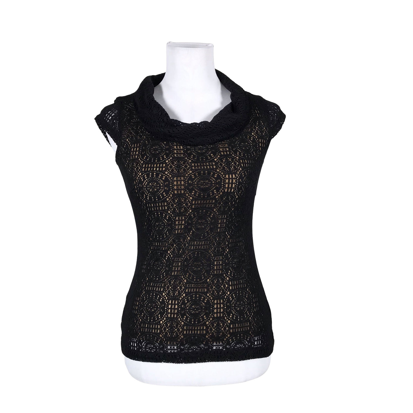 Naisten Your Face - Lyhythihainen pusero, koko 34 - Musta (1)