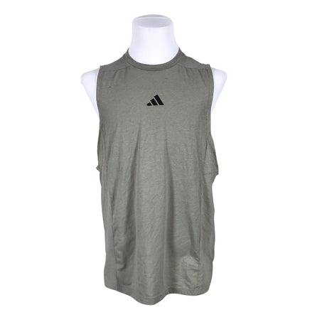 Miesten Adidas - Hihaton urheilupaita, koko L - Vihreä ()